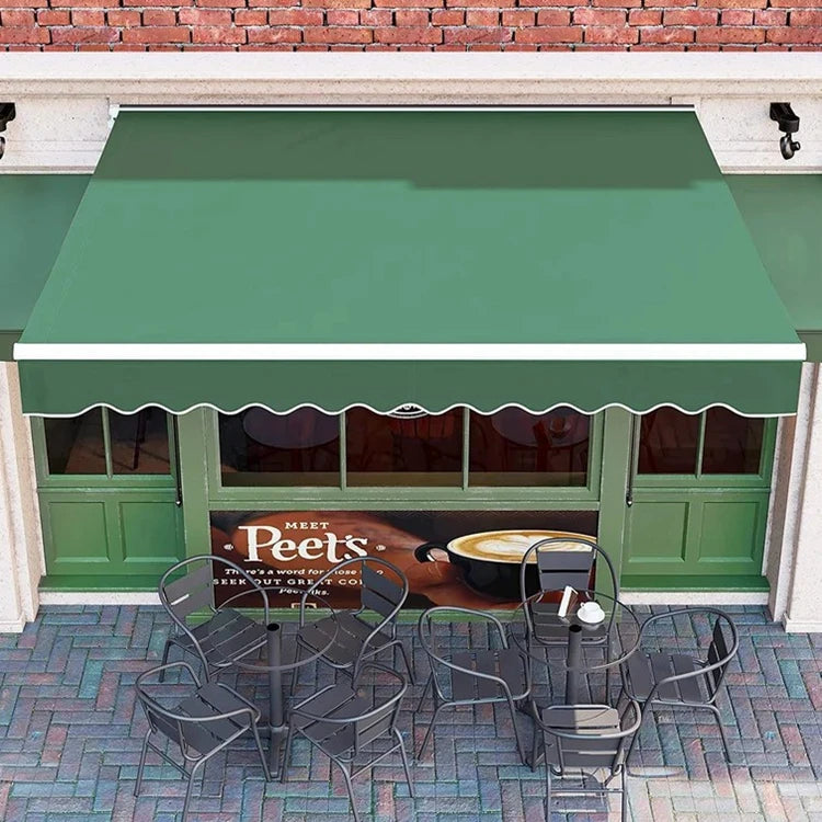 Wholesale Modern Designed Outdoor Patio Furniture Set High Quality Waterproof Canopy Shades Retractable Toldos for Garden