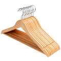 Best Selling 10 Piece Adult Wooden Hanger in Various Colors and Styles