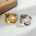 ICEBELA Jewelry Cool Wind Ins Glossy Ring 925 Silver Simple Korean Hipster Female Open Index Finger Minimalist Rings