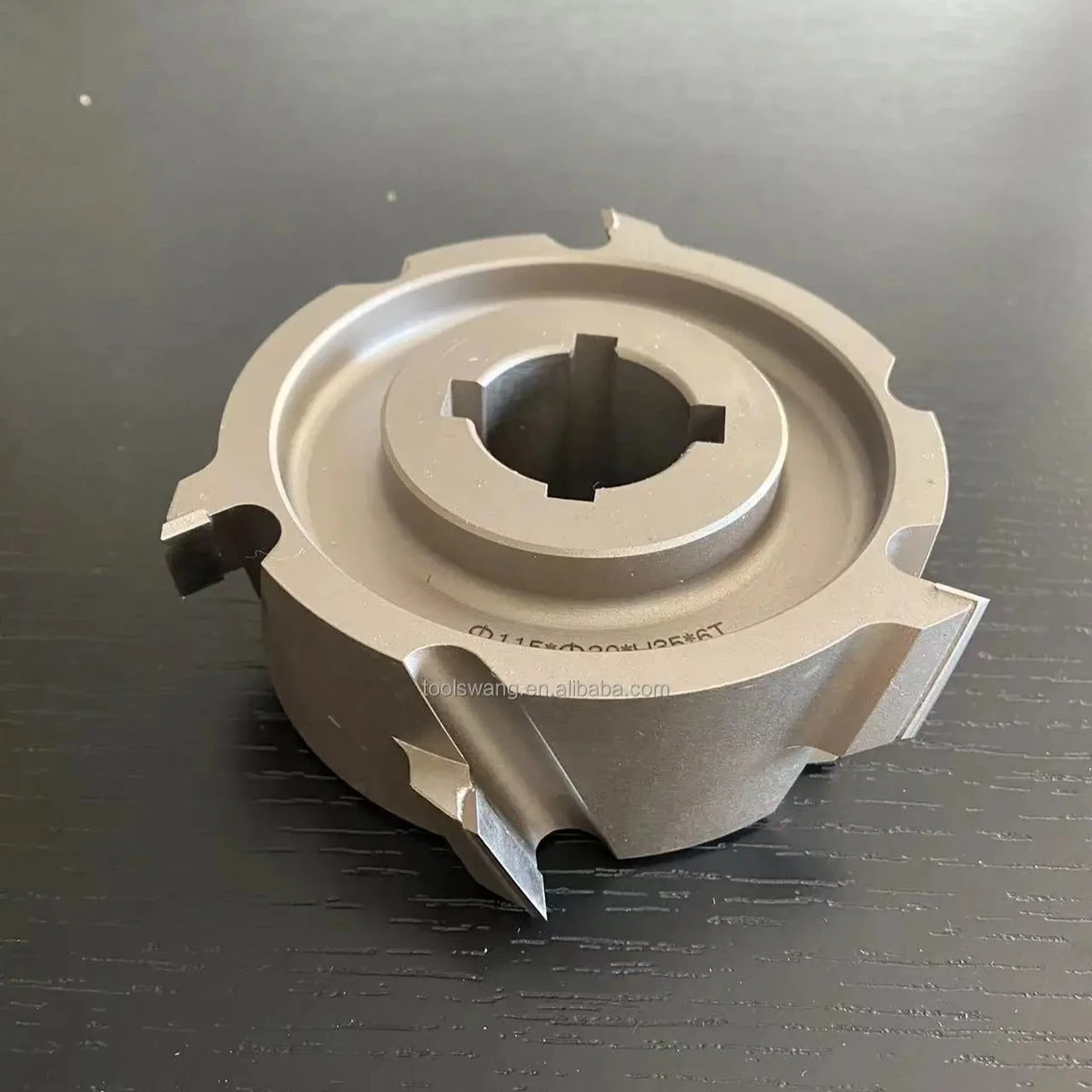 TOOLSWANG Low Noise Aluminum Body Woodworking Edge Banding Cutter Pre Milling Whispercut PCD Inserts Ni Coated ODM OEM