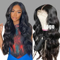 Cheap 13*4 African Water Wave Curly Hair Perruque Front Lace Women Wigs Fluffy Soft and Smooth in Stock Wholesale Price