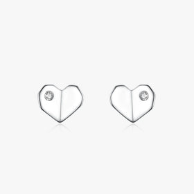 Ailmay 100% 925 Sterling Silver Sun Flower Fashion Stud Earrings for Women Classic Luxury Wedding Accessories Jewelry GIFT