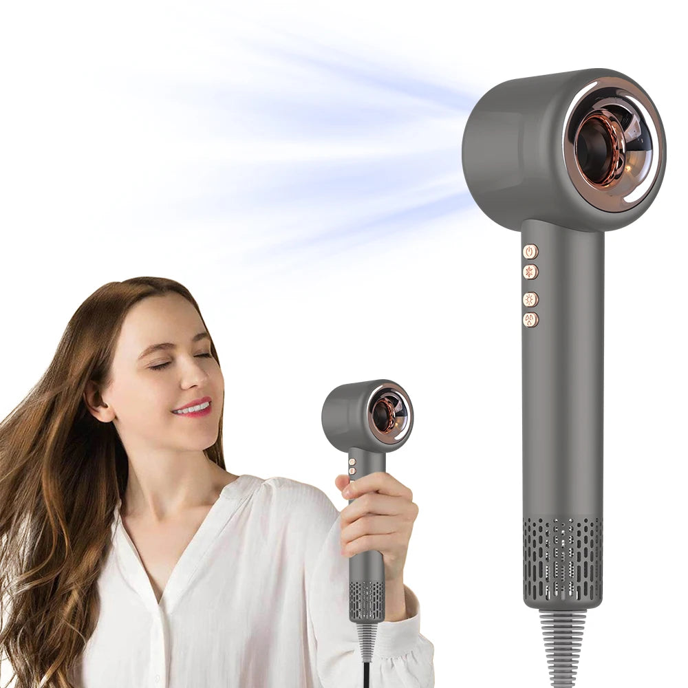 Powerful Fast Drying Bldc Motor Super Hair Dryer Seche Cheveux Professional Salon High Speed Negative Ion Hair Blow Dryer