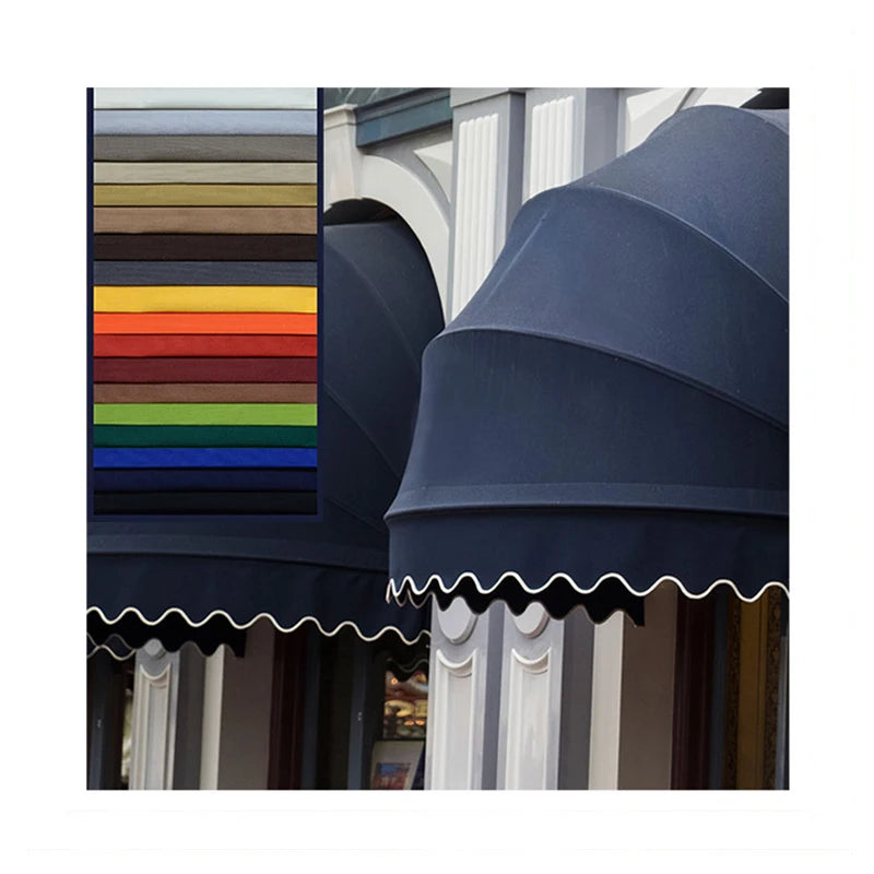 M&Y Home Sun Shade Fabric HT Solution Dyed Retractable Awning Outdoor Waterproof Uv Protected Acrylic Upholstery Fabric Woven 1m