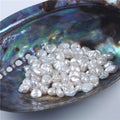 Natural pearls wholesale 8-9mm Baroque Keshi Pearl Loose Beads