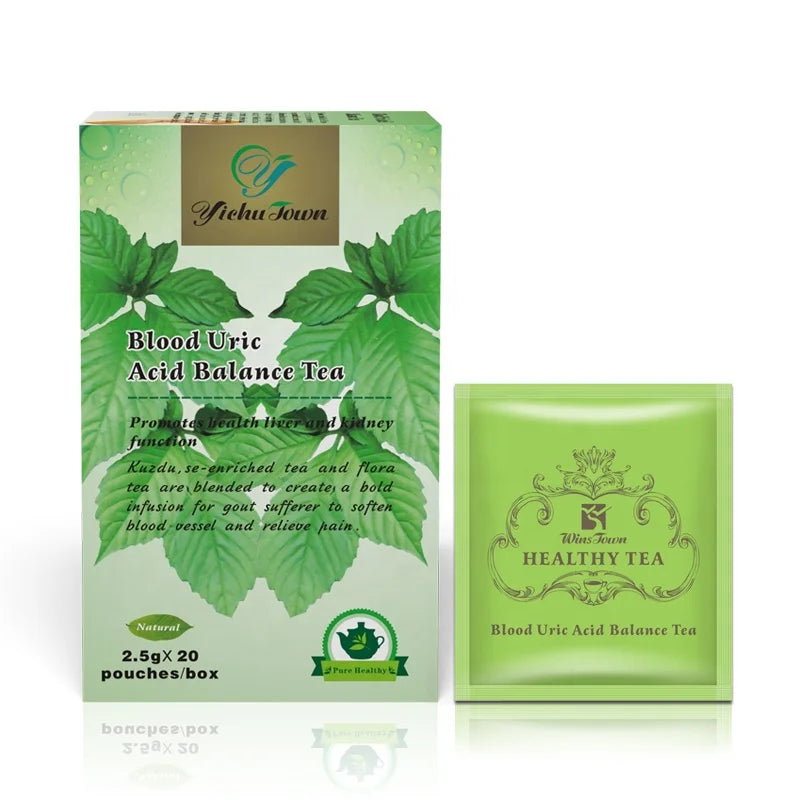 OEM Custom Logo Blood Cleansing Natural Organic Herbs Healthy Teabags Wholesale Winstown Chinese Herbs Uric Acid Balance Tea