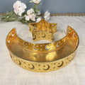 2 PCS Ramadan Kareem Iron Tray Decorations Eid Mubarak Gift Box Dessert Tray Craft Islam Muslim Party XJ0017