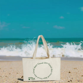 Factory Directly Hot Sale Customized Full Cotton Eco-friendly Shopping Bag Colorful Logo Printed Letter Pattern Style Wholesale
