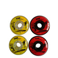 Child Adult 76A Hockey Skates Dual Hardness 72mm 76mm 80mm PU Wheels High Rebound SHR for Indoor Outdoor Free Skating Roller Ice