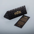 Black Full UV Printing Kraft Paper Mobile Phone Accessories Packaging Box Custom Envelope Folders Gold Foil Embossing Vanishing