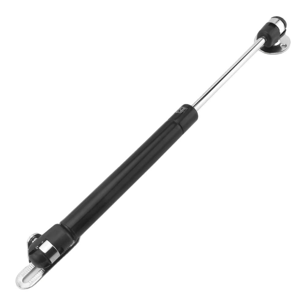 For 10'' Furniture Hardware Kitchen Cabinet Gas Spring Pump Pneumatic Flap Lid Stay Nylon Cast Aluminum Brass Core Screws