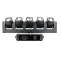 5x40W RGBW 4in1 Moving Head Disco Event Light 6x20w White Pixel Control DJ Stage Light Beam Wash LED Gold Finger Beyond Lighting