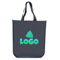 Lemon Pattern Reusable Eco-Friendly PP Laminated Non-Woven Tote Shopping Bag Custom Foldable Polyester Fabric Packaging