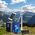 CE Certified Free Standing Tower Off-Grid Wind Generator 10kw/5kw Wind Mill for Home Single Phase 220V/110V Three Phase 380V