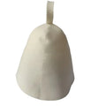 Wholesale Modern Design Natural Wool Felt High Temperature Insulation Bath Cap Customizable Logo with Pine Wood for Sauna Rooms