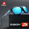 DUBERY 2026 Unisex Polarized Sunglasses Official UV400 Protection Sports Fashion Gafas De Sol PC Frame Tac for Men Women D732