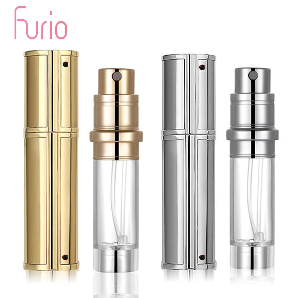 Good Price of Colorful Empty Modern Atomizer 5Ml Glass Perfume Bottle Black Glass Bottom-filling Refillable Spray Bottles