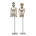 Clothing Store Wholesale High-end European Style Female Realistic Torso Mannequin Standing Pose PVC Durable Plastic Made