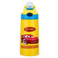 BPA Free Kids School Water Bottle Personalized 400ml Kids Stainless Steel Insulated Metal Water Bottle With Straw