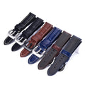 Top Quality Genuine Leather Watch Bands Croco alligator Grain Cow Leather Watch Straps for Panera 22 24 26mm