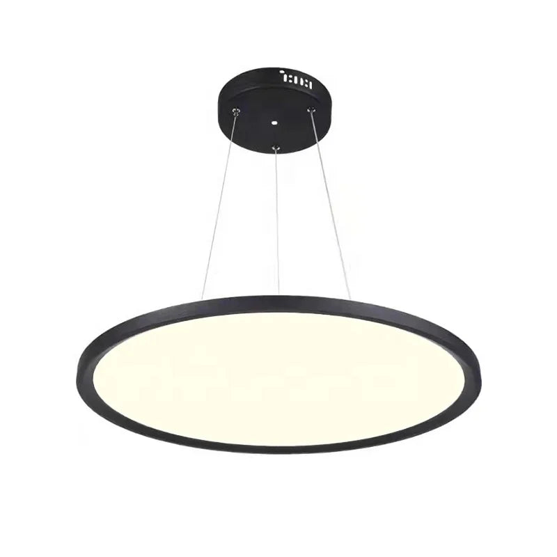 D780MM Large Big Custom Size Aluminum Frameless Surface Mounted Slim Suspension Ceiling 72W Round SMD LED Panel Light