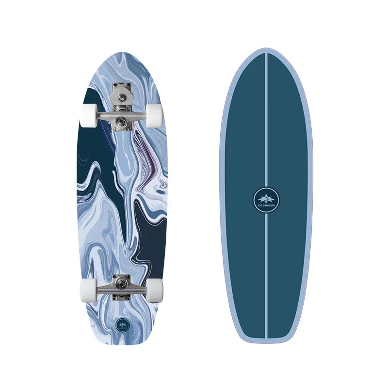 Ice Dragon Manufacturer 6.25 Inch  S5 Surfskate Truck Full Surf Skate Cruising Board
