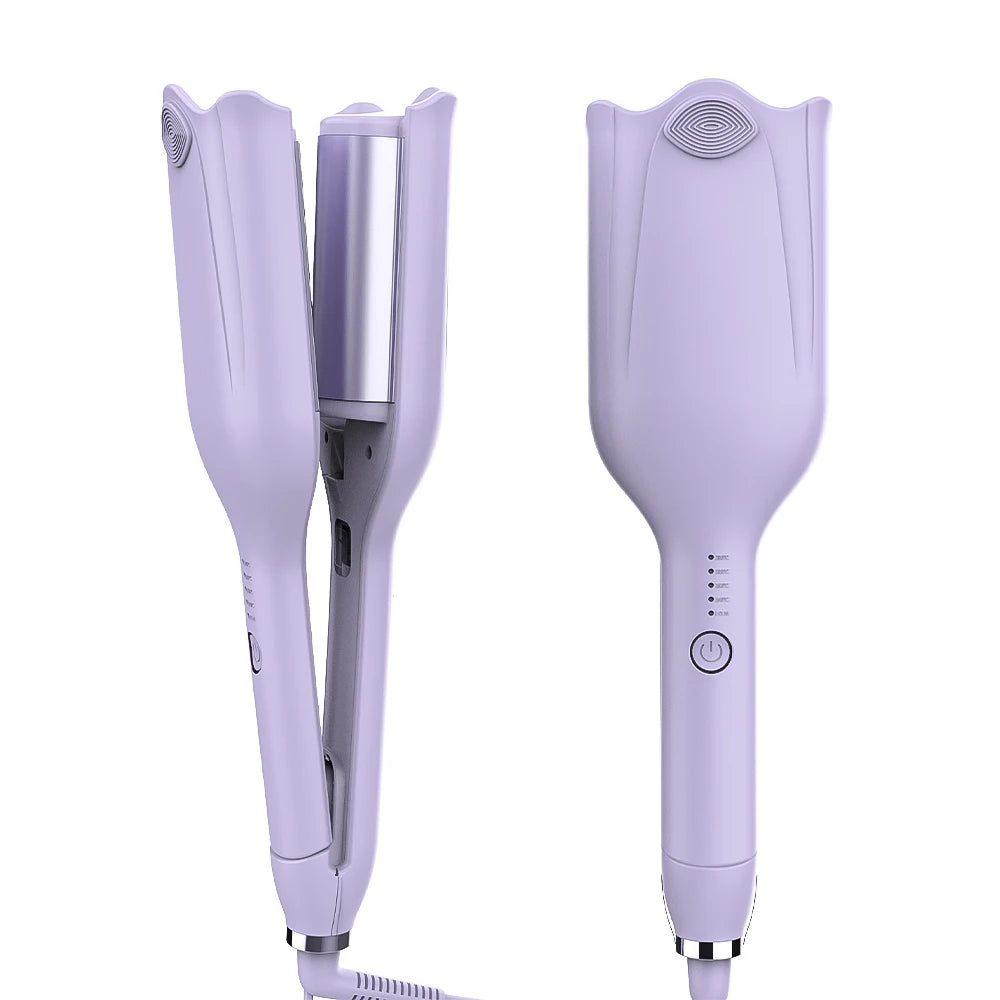 2023 Adjustable Wave Height Hot Waver Curling Iron Ceramic Electric Hair Salon Curl Wand Tong Crimper Tools Hair Curler