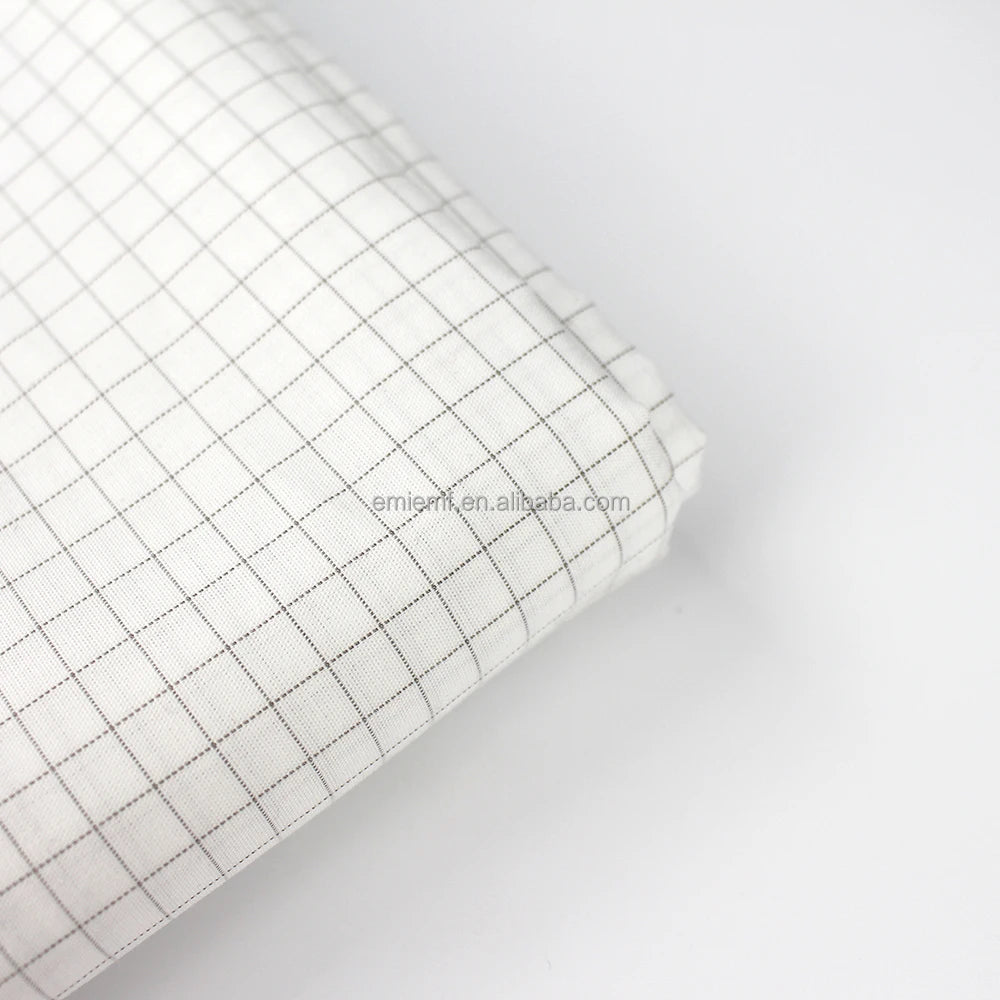 CONDUCTIVE 10%Silver Fiber Organic Cotton Bed Flat Sheets for Earthing