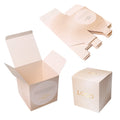 High Quality CMYK Custom Digital Print Corrugated Board Candle Box Low MOQ Paper Packaging Boxes with UV Advantage for Cosmetics