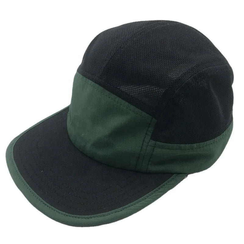 Custom Logo 7/8 Panel Lightweight Sport Cap Cool Mesh Fabric Breathable Running Hat for Men & Women for Outdoor & Casual Scenes