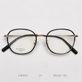 Fashion Comfortable Eyeglasses Vintage Pure Titanium Luxury Eyewear Round Optical Prescription Glasses Frame Men