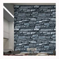 High Quality Hot Selling 3D Modern Brick Rhinestone Vinyl Wallpaper Waterproof Living Room Shop Home Decoration PVC Wallcovering