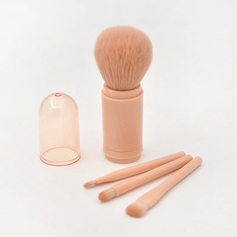 Luxury Premium Best Quality Wholesale Vegan Custom Logo Private Label Brown Cosmetic Makeup Brush Set Make up Brushes