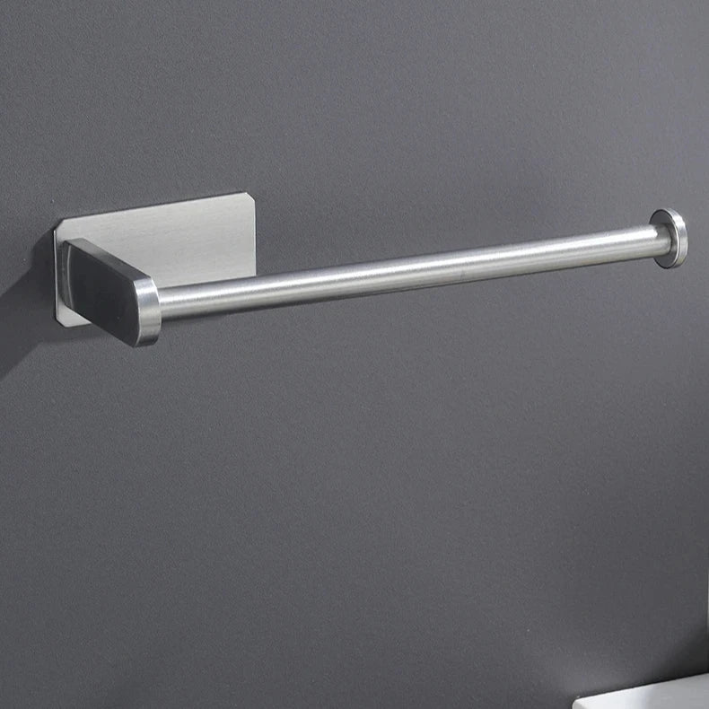 Modern Design Stainless Steel 304 Bathroom Tissue Towel Rack Black/Natural Wall Mounted Jelos CE Certified Durable