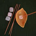 HUIYING Wholesale Rose QuartzIncense Waterfall Holder Tube Hollow From Japan