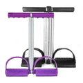 Home Fitness Multi-Function Single/Double Spring Pedal Tummy Trimmer Sit-Up Assist Pedal Puller for Push-Ups