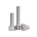 DIN912 A2-70 304 Stainless Steel Allen Socket Cap Head Bolt M5 Cup Head Hex Socket Thumb Screw Length 100mm-200mm