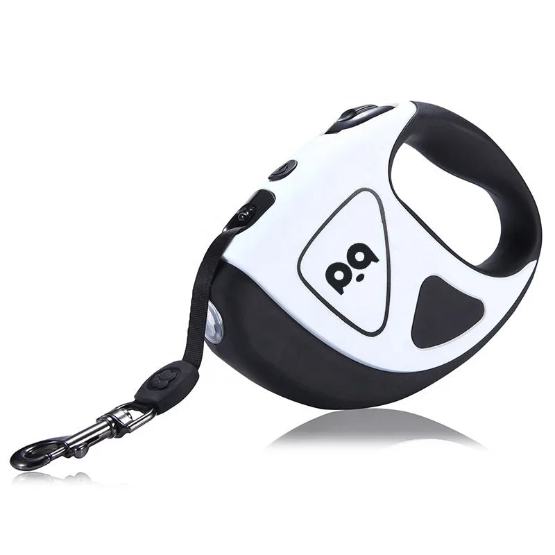 Factory Top Seller Custom Logo Led Light Pet Dog Leash Nylon Pet Accessories Automatic Led Retractable Dog Leash Wholesale
