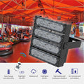 Dropshipping High Brightness IP65 Outdoor 200W  RGB Flood Lights Multi Colour Aluminum LED Floodlight