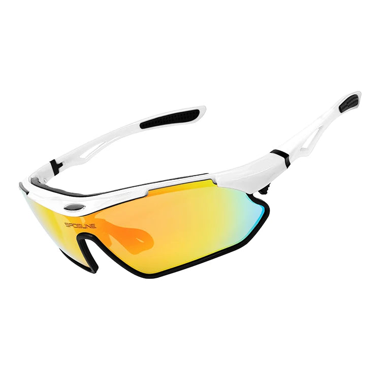 TR90 Custom Logo Cycling Glasses Outdoor Sport Bicycle Sunglasses Polarized TAC Lenses Mirrored Colors Pickleball Riding Goggles