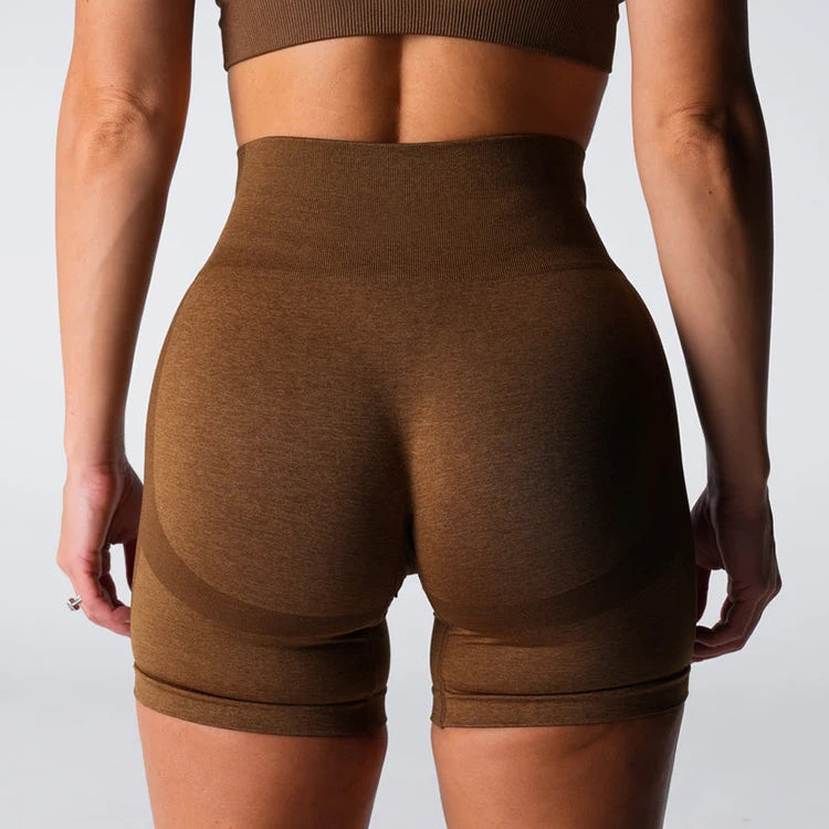 New Arrivals Seamless Women Gym Shorts Custom logo Butt Lift Yoga Workout Shorts for Women