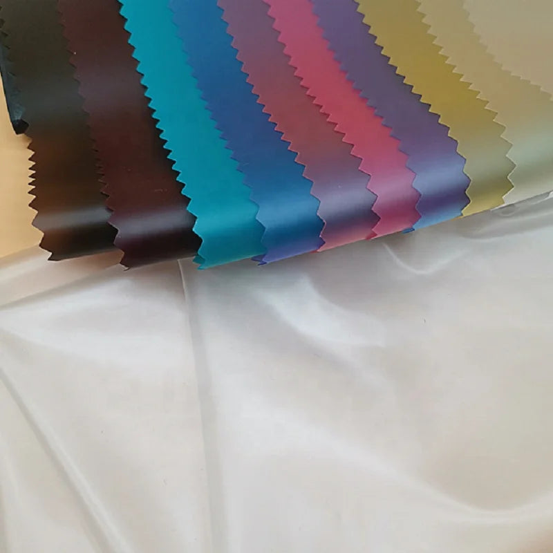PFAS FREE TPU Membrane Rain Poncho Fabric Waterproof Soft for Kids Adults Clothing Custom Color Rolls for Dresses Jackets Coats