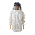 Greenvive New Cotton Beekeeping Garment 3-Layer Ventilated Bee Jacket with 1.5 Year Warranty 1.5kg