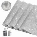 Wholesale Versatile Luxury Nail Art & Clothing Decorations Self-Adhesive Bling Crystal Glass Rhinestone Sheet Hot-Fix