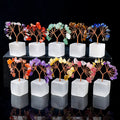 Wholesale Spiritual Products Crystal Crafts Natural White Selenite Base Crystal Tree