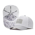 Custom Logo 5 Panel Mesh Gorras Men Women Baseball Cap Laser Cut Hole Sports Caps Perforated Hat Personalized Golf Dad Hat