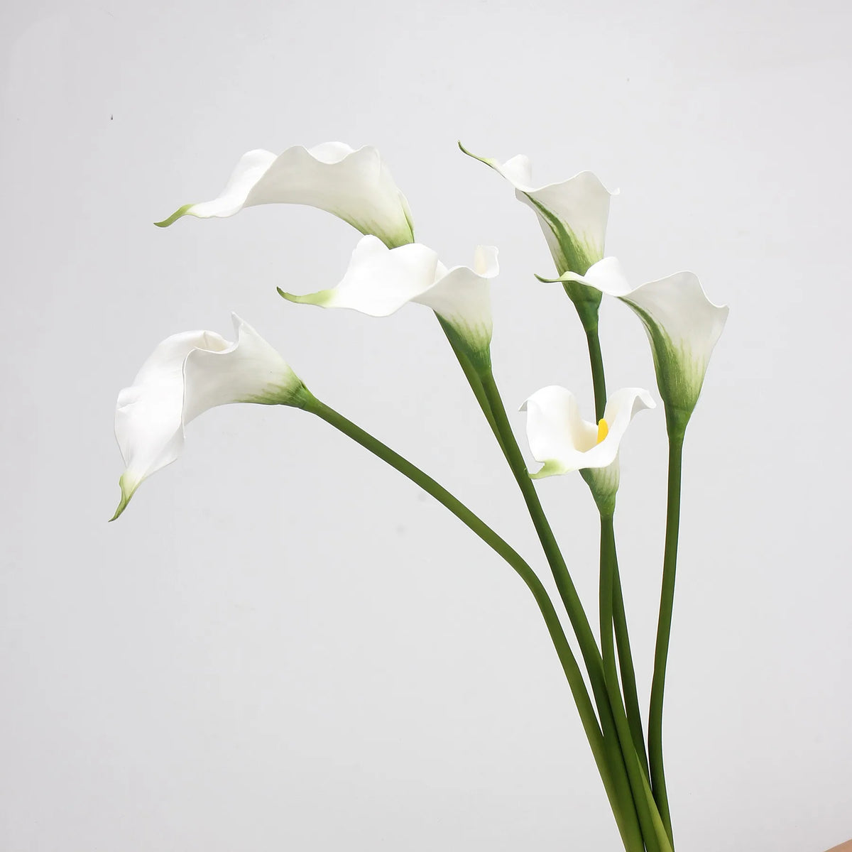 AR-1007 ZUOYI Real Touch EVA Calla Lily Flower Single Head Artificial Arum Calla Lilies Flowers for Sale