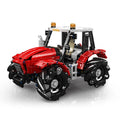 For Mould King 18037 Technicals Tractor Bricks MK Giant Remote Control Wheat-Wheel Trucks Car Model Building Blocks Style Model