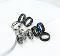 8mm 4mm Tungsten Ring Blank Core for Custom Jewelry Making Unfinished Tungsten Band Base