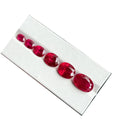 HQ Gems 5x7mm 1 Carat 10x14mm Oval Cut Natural Pigeon Blood Oval Red Ruby Burma Gemstones